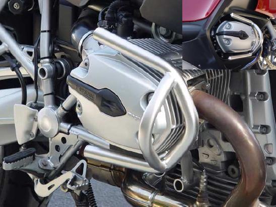 ZTechnik Engine Guard Set for BMW R1200GS, R1200RT, R1200ST Motorcycles - Heavy Duty Crash Protection for Adventure & Touring Rides