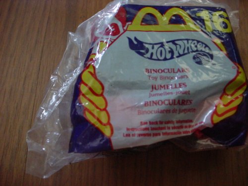 Hot Wheels McDonald's Happy Meal Baggie Binoculars - Collectible Toy for Kids, Fun Pretend Play & Outdoor Adventures
