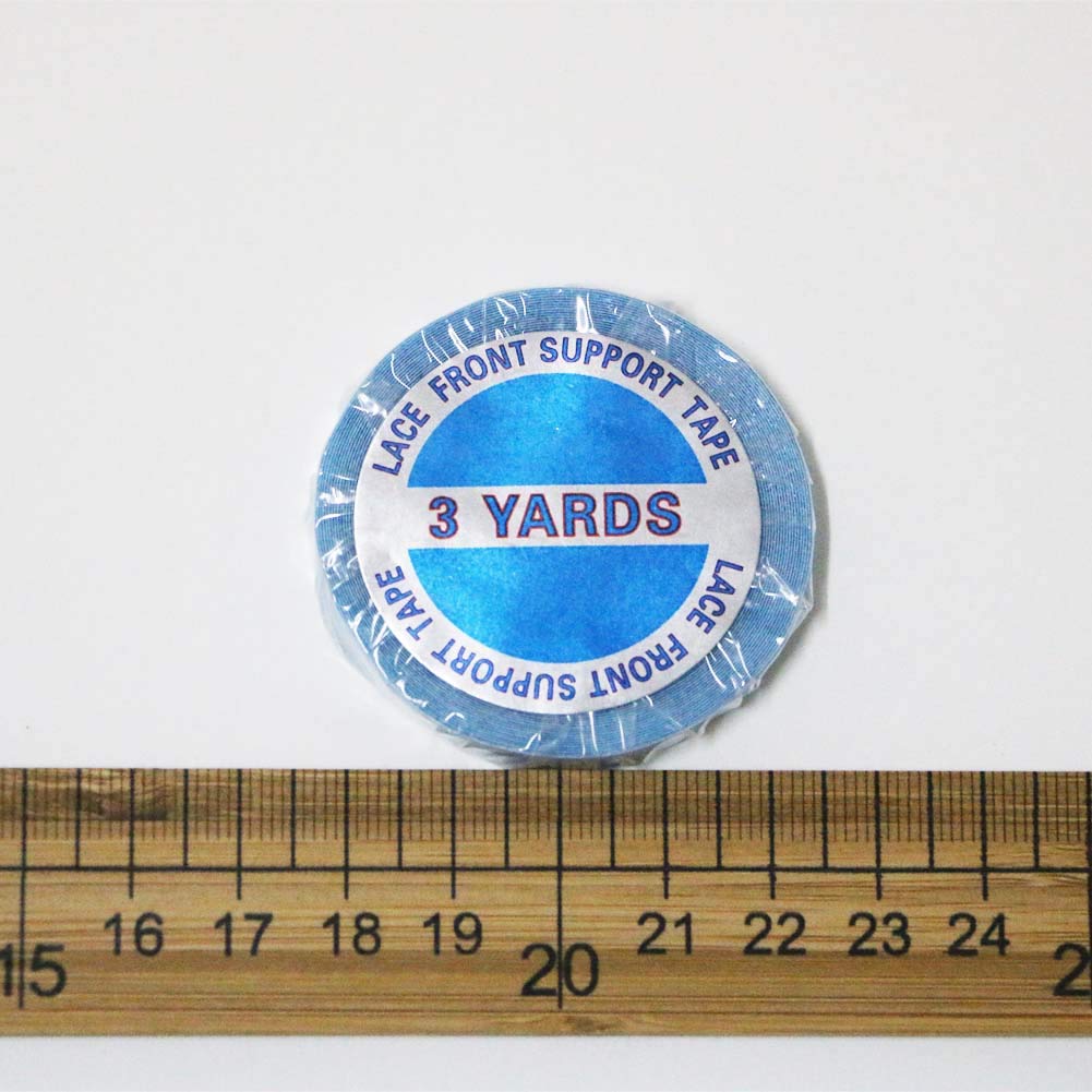 3 Yards Waterproof Wig Support Tape - 12mm Wide Super Strong Double Sided Adhesive for Lace Front Wigs, Human Hair Extensions, Toupees & Beards | Secure All-Day Hold for Performances, Cosplay & Daily Wear