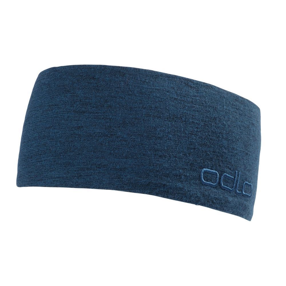Odlo Revelstoke PW Merino Headband - Warm & Breathable Wool Headband for Running, Skiing & Winter Sports - Perfect for Cold Weather Outdoor Activities