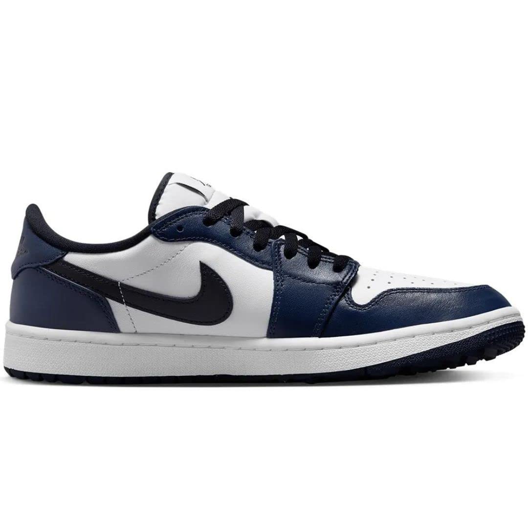 AIR Jordan 1 Low G Golf Shoes for Men - White/Black DD9315-110 | Comfortable Spiked Golf Sneakers for Course & Casual Wear