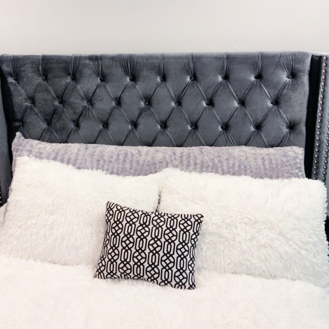 **Pillowtex Ultra Soft Plush Body Pillow with Removable Cover - Cozy Faux Fur Hugging Pillow for Adults, Teens - Perfect for Lounging, Reading & Sleep Support**