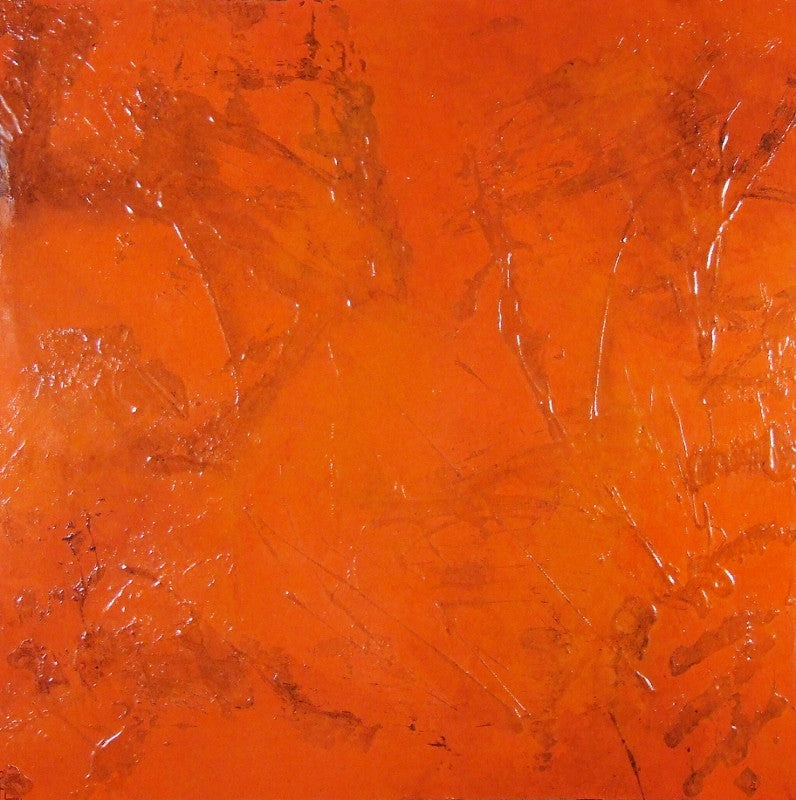 Abstract Orange Wall Art - Modern Canvas Painting for Home & Office Decor | Perfect for Living Room, Bedroom, or Workspace