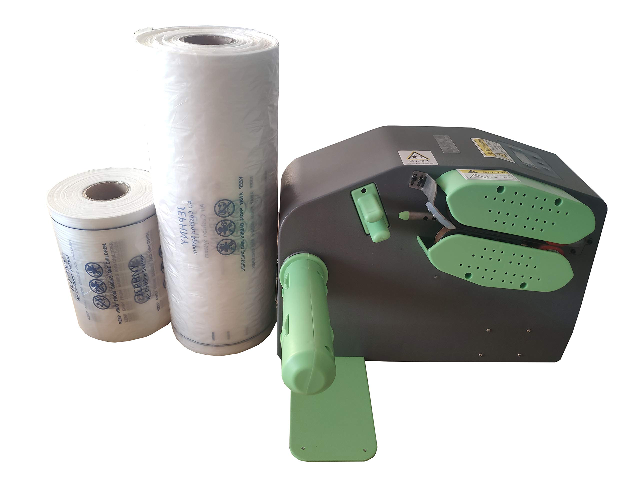 Super Fast Air Pillow Maker - Automatic Air Cushion Packing Machine with Free Large Roll of Air Wrap | Perfect for Ecommerce Shipping, Moving & Fragile Item Protection