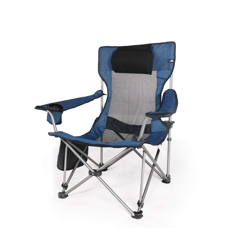 Portable Folding Camping Lounge Chair - Adjustable 2-Position Recliner for Beach, Picnic, Fishing & Outdoor Relaxation | Lightweight Garden Terrace Chair for Patio, Backyard & Lunch Break Comfort
