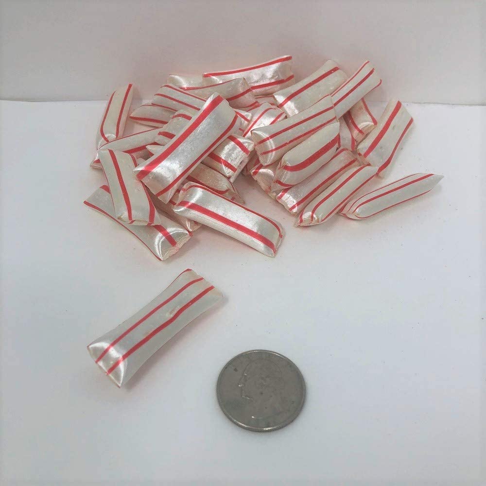Old Fashioned Mint Straws Christmas Candy - 2 Pounds of Peppermint Straws for Holiday Baking, Gifts & Party Decorations