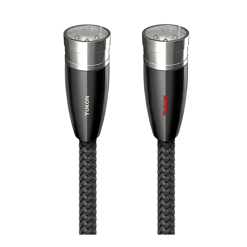 Audioquest Yukon XLR Stereo Interconnect Cables - High-Performance Balanced Audio Cables for Studio, Home Theater & Professional Audio Systems
