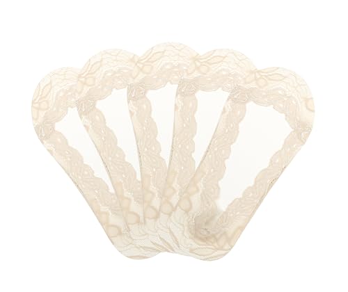 5 Pairs New Nude Flower