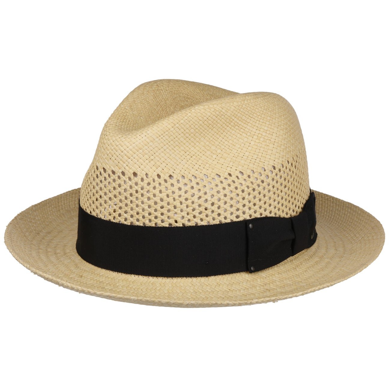 Bailey 1922 Groff Panama Hat for Men - Lightweight Breathable Straw Fedora for Summer, Beach & Outdoor Activities