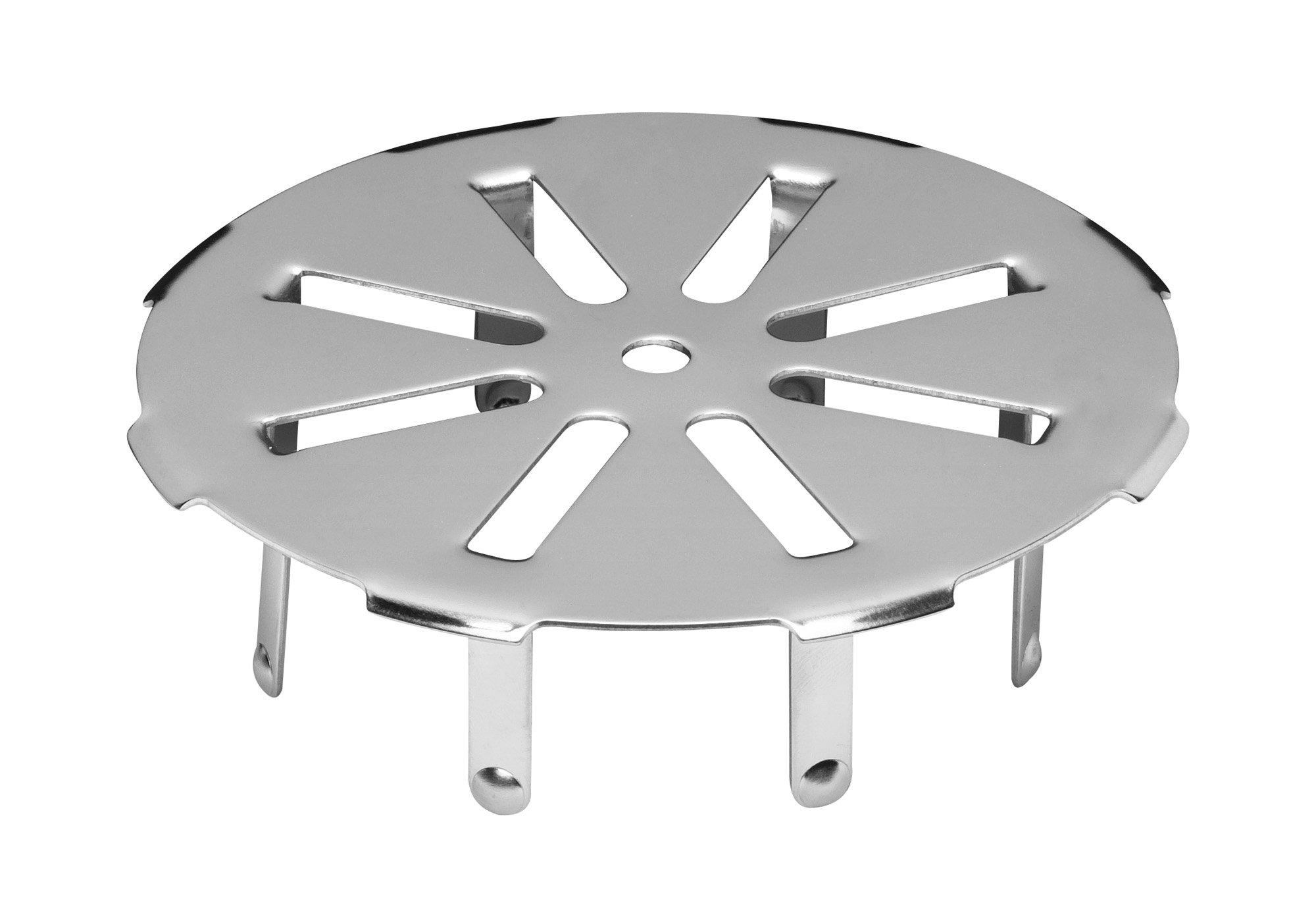 Oatey 4-Inch Snap-In Stainless Steel Sink Strainer - Durable Kitchen Drain Filter for Bathroom & Utility Sinks