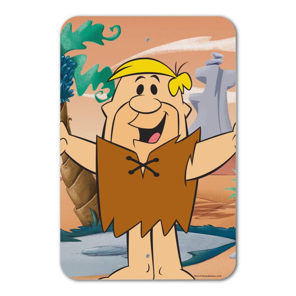The Flintstones Barney Character Sign - Vintage Cartoon Office Decor for Home & Business - Perfect for Fans, Collectors, and Retro Themed Spaces