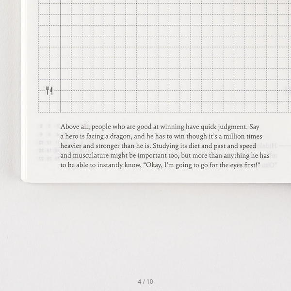 Hobonichi Techo 2025 English Planner - A6 Daily Planner with January Start (Monday) | Perfect for Journaling, Bullet Journal & Productivity Planning