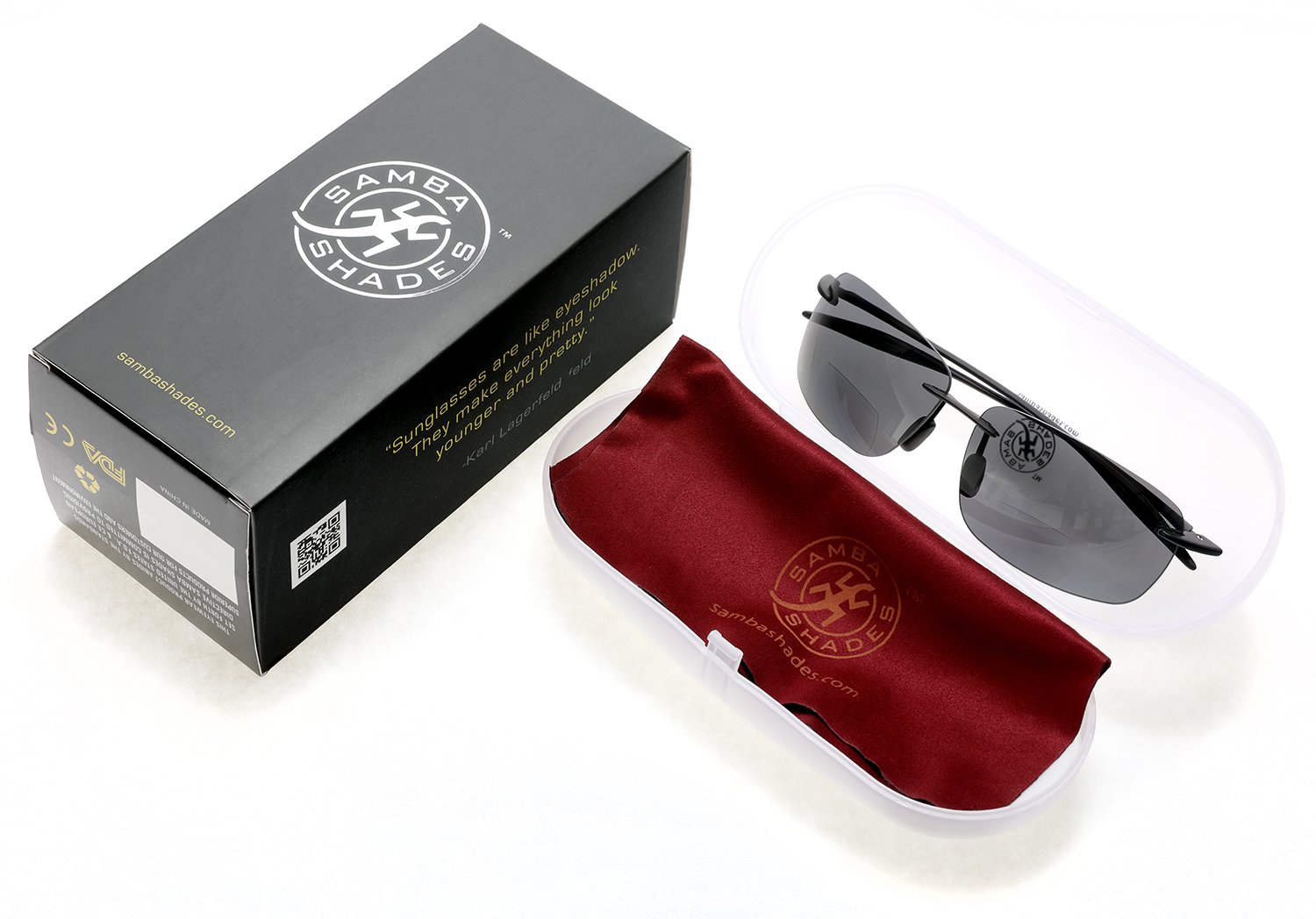 Maui Bifocal Sun Reading Sunglasses for Men & Women - TR90 Lightweight Sports Navigator Readers - Perfect for Driving, Fishing & Outdoor Activities