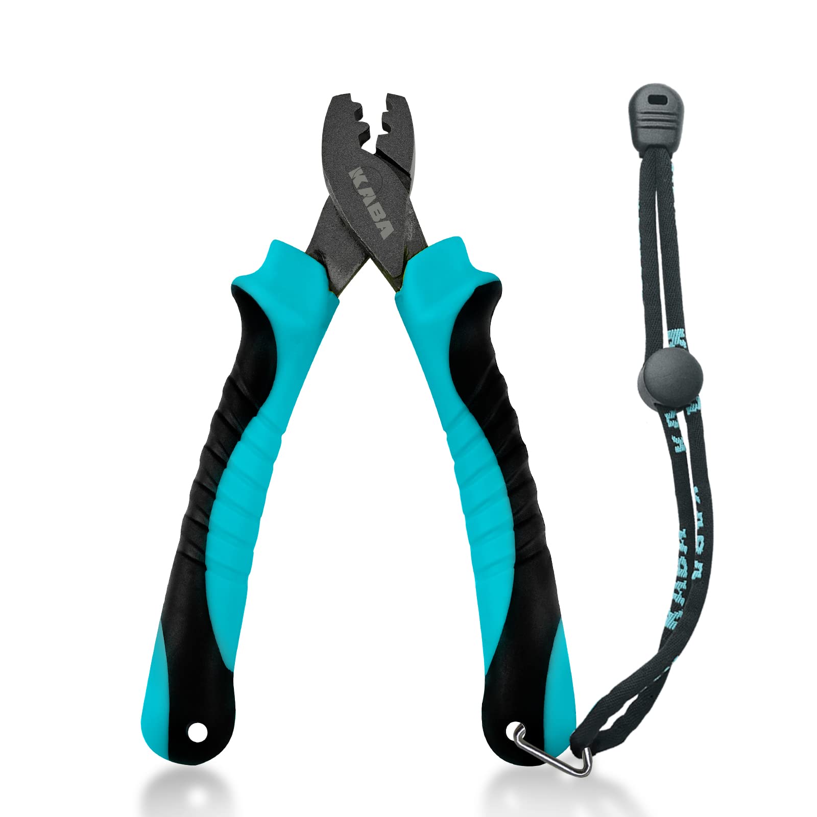 KABA Fishing Crimping Tool - Hand Crimper for Single-Barrel Sleeves | Fishing Gear & Tackle Pliers | Perfect for Saltwater & Freshwater Fishing