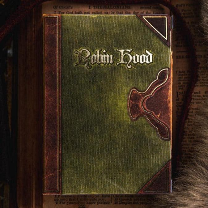 Robin Hood Themed Collectible Playing Cards - Signed Edition | Perfect for Card Games, Magic Tricks & Gift Giving