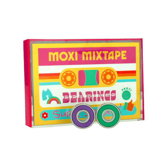 Moxi Roller Skates with Mixtape Bearings - Premium Outdoor & Indoor Skates for Women & Girls - Perfect for Rink, Park, and Street Skating