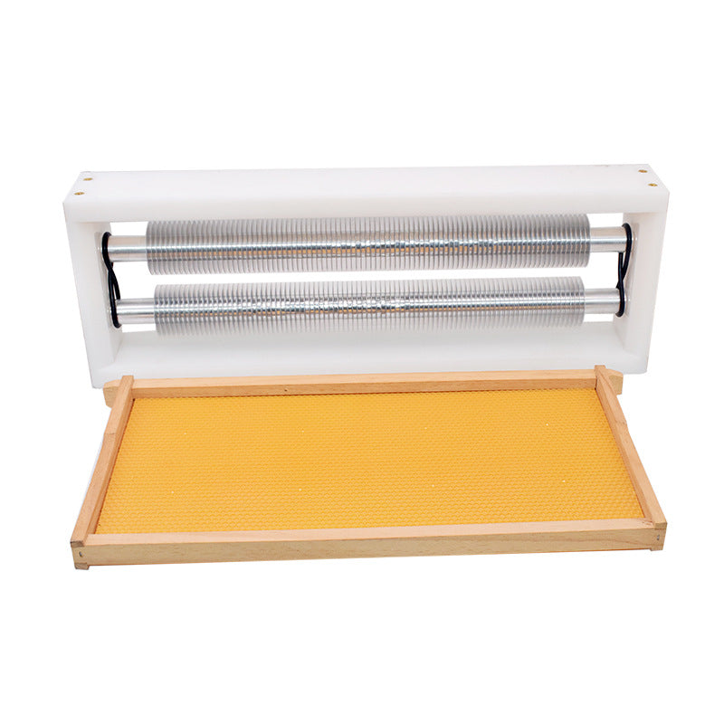 Double Roller Slit Uncapper - Fast & Easy Bee Frame Uncapping Tool for Beekeepers | Perfect for Honey Extraction & Harvesting