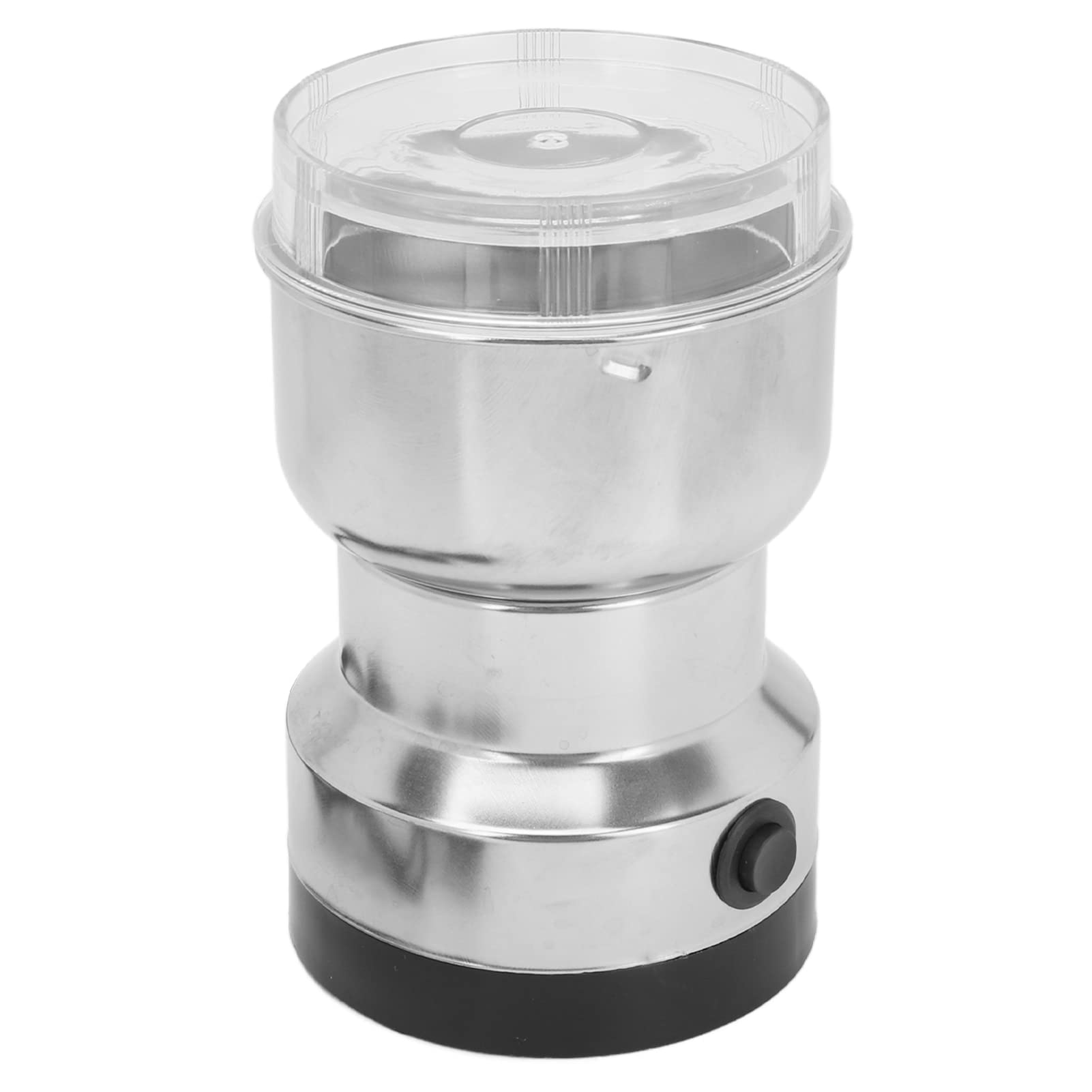 Premium Electric Coffee & Spice Grinder with Stainless Steel Blades - High Speed 110V US Plug - Compact Design with Clear Safety Cover - Perfect for Home Kitchen, Coffee Shops & Baking Enthusiasts