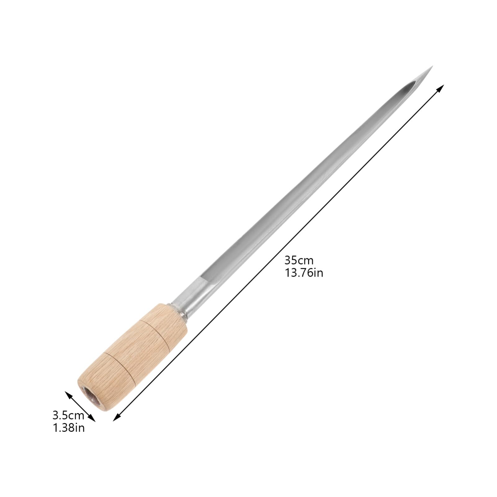 Premium Metal Grain Sampling Tool - Rice & Cereal Sampler for Lab Experiments | High Precision, Fine Workmanship | Ideal for Agriculture, Food Testing & Quality Control