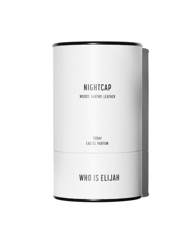 Nightcap Perfume for Men & Women - Unisex Woody Eau de Parfum with Pear, Cardamom, Violet, Orris Root & Sandalwood Notes - 3.4 Fl Oz Cologne Gift Set - Perfect for Date Nights, Office Wear & Special Occasions