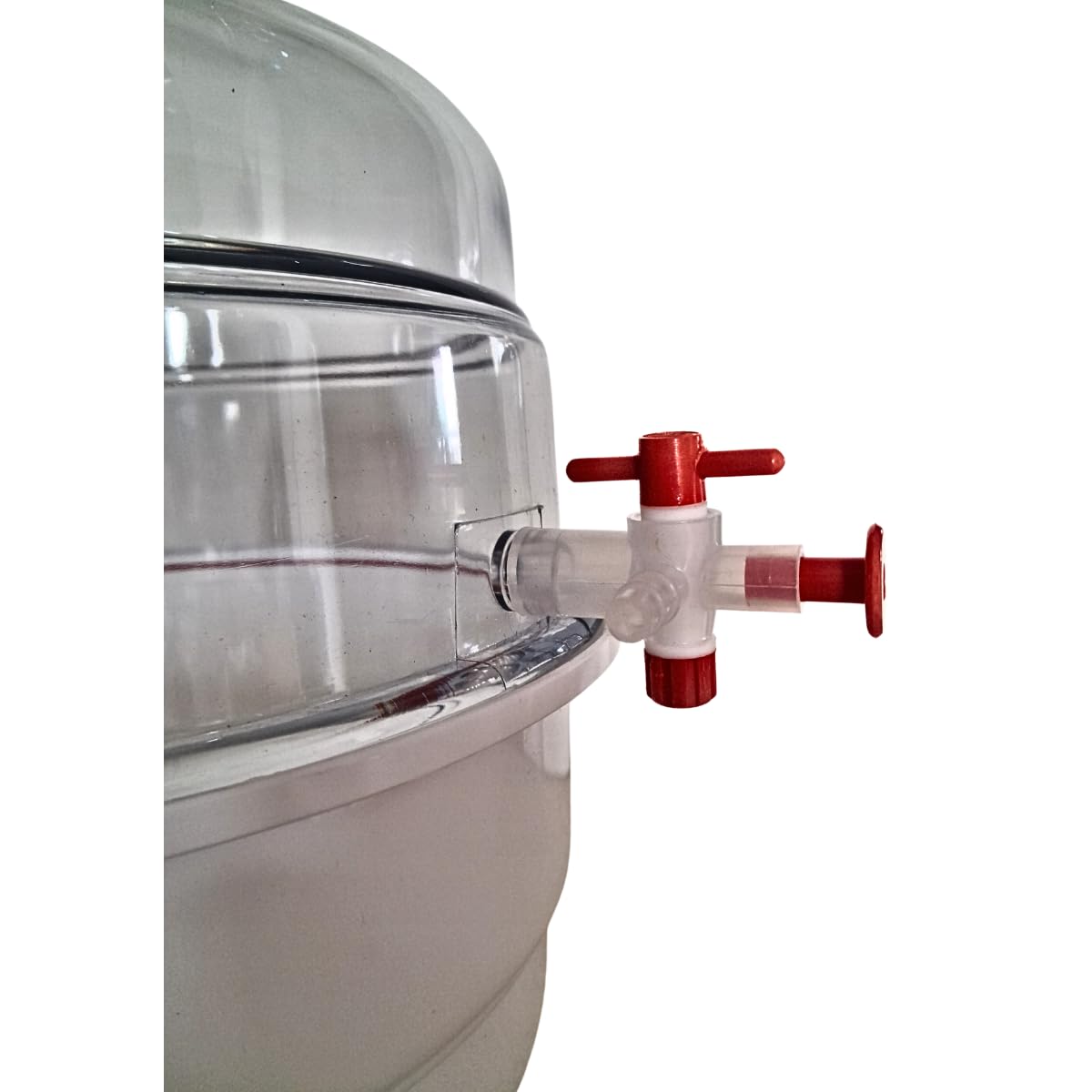 Vacuum Desiccator 150mm PP/PC for Lab Storage