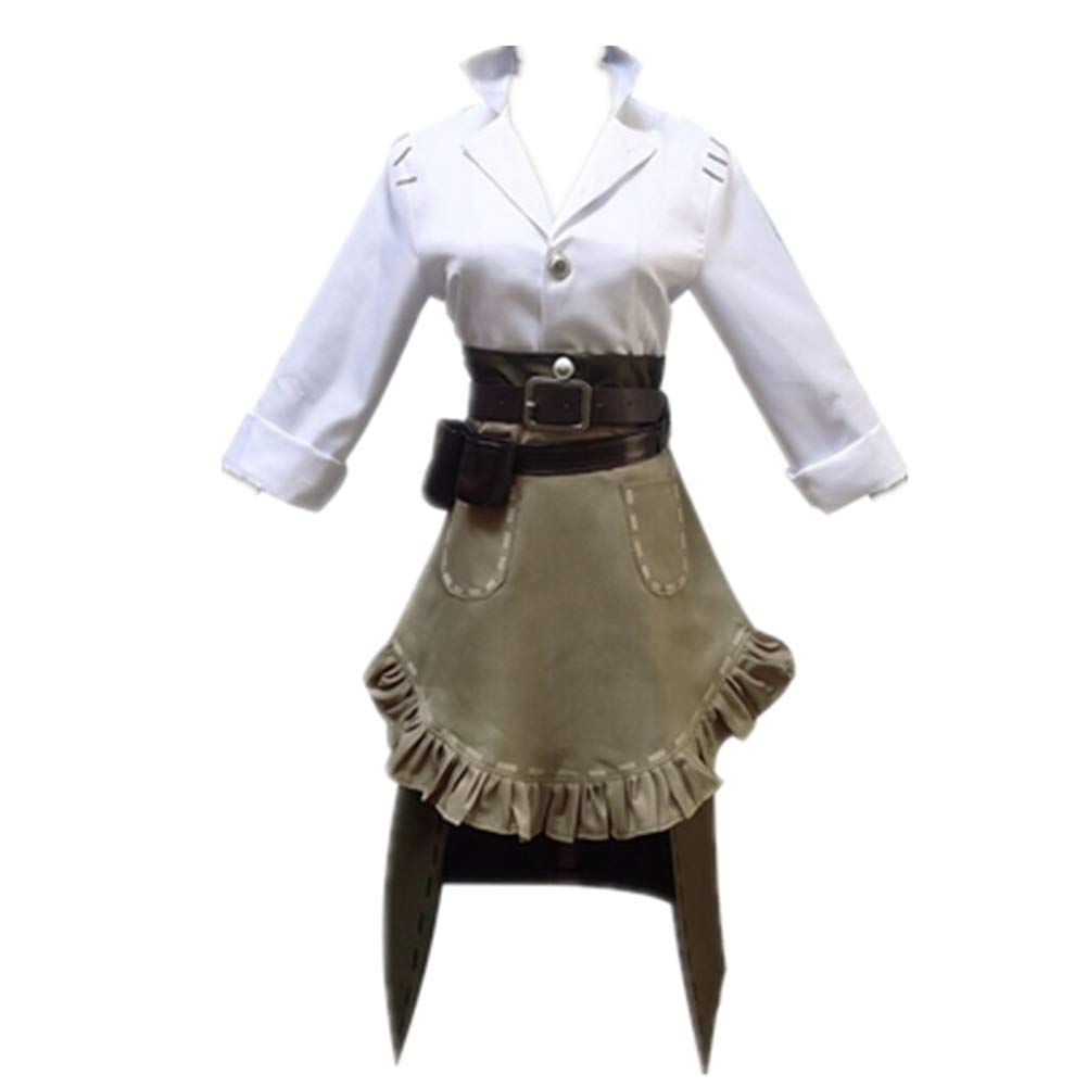 Sexy Demi Bourbon Barmaid Cosplay Costume for Women - Halloween Party, Carnival & Bartender Outfit - Perfect for Anime Conventions, Cosplay Events & Themed Parties