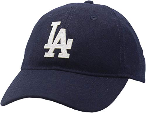 Los Angeles Dodgers Navy Vintage Snapback Hat - Adjustable Buckle Back Baseball Cap for Men & Women - Perfect for Games, Sports, and Casual Wear