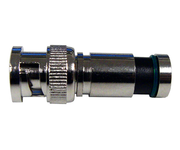 BNC Compression Coax Cable Connectors for RG59 Coaxial Cable - High-Speed Internet & HD TV Signal Transmission - Perfect for Home Theater, CCTV Security Systems & Satellite TV Installations