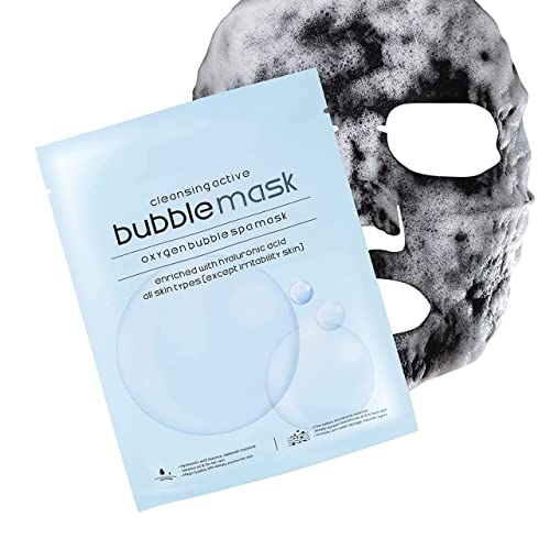 Best Cleansing Active Bubble Mask for Deep Pore Cleansing - 30ml | Oxygenating & Exfoliating Facial Treatment | Perfect for Spa Nights & Skincare Routines