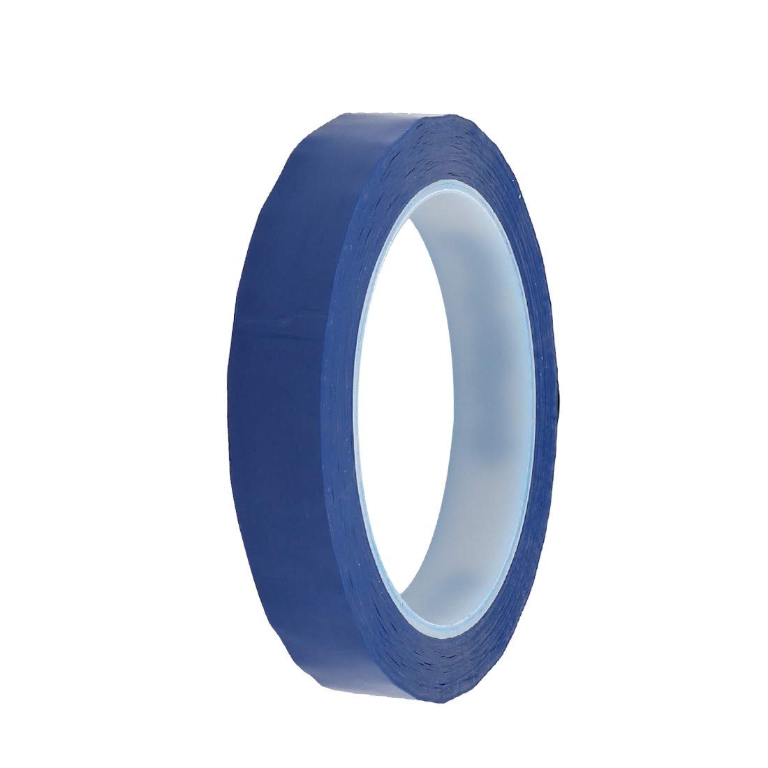 15mm x 66M Single-Sided Adhesive Marking Tape - Blue Color for Office, Warehouse & Industrial Labeling | High-Quality Sticker for Organization & Identification