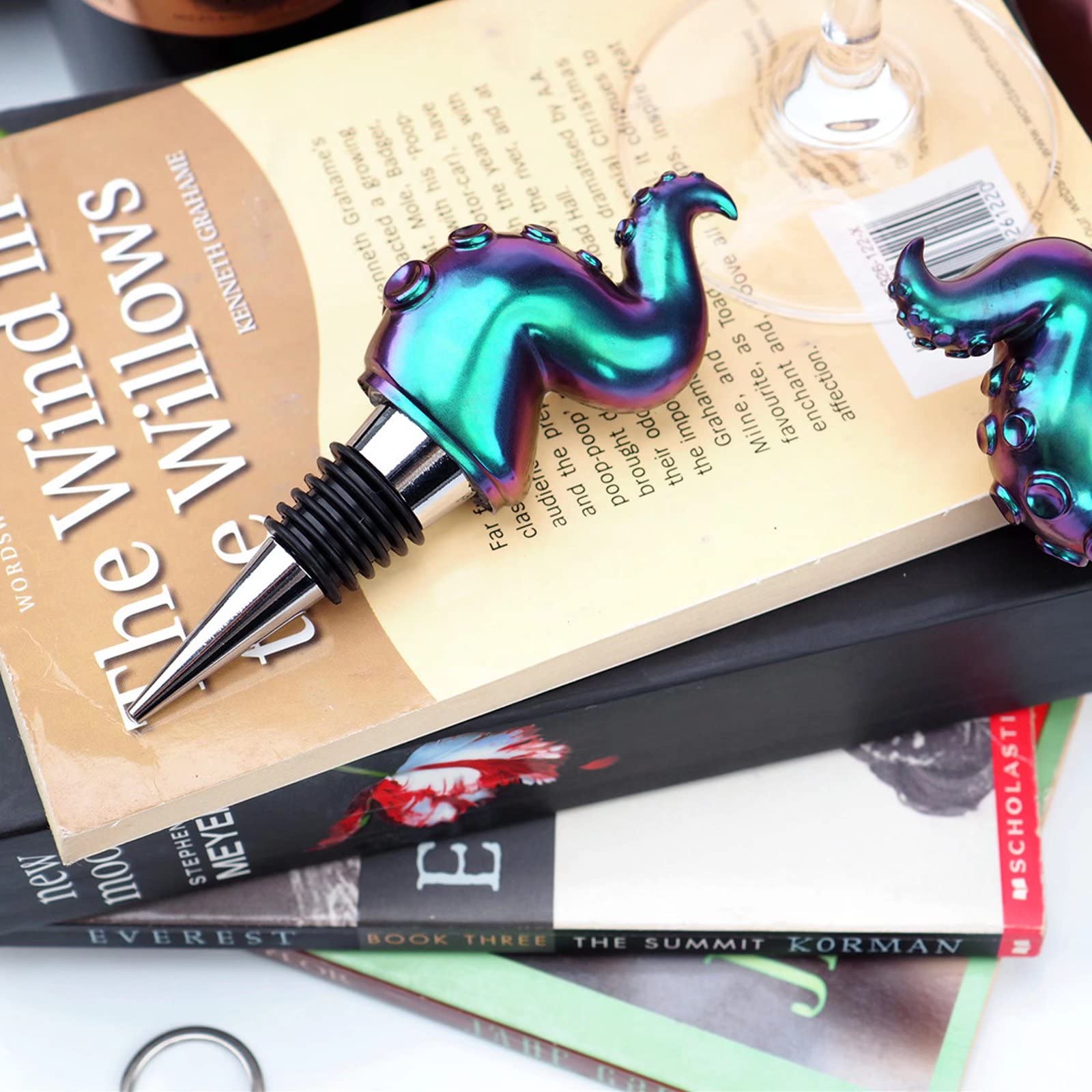 Octopus Tentacle Resin Molds - 2pcs Silicone Molds for DIY Hair Accessories, Hair Bands & Hairpins with 10-Tooth Comb - Perfect for Crafting Unique Halloween Costumes & Cosplay Accessories