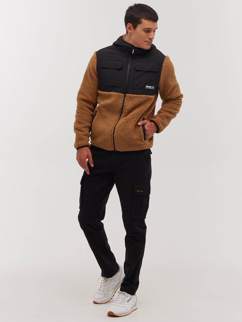 Sergei Men's Regular Fit Twill Cargo Pants - Comfortable & Durable Workwear for Outdoor Activities, Hiking & Casual Wear