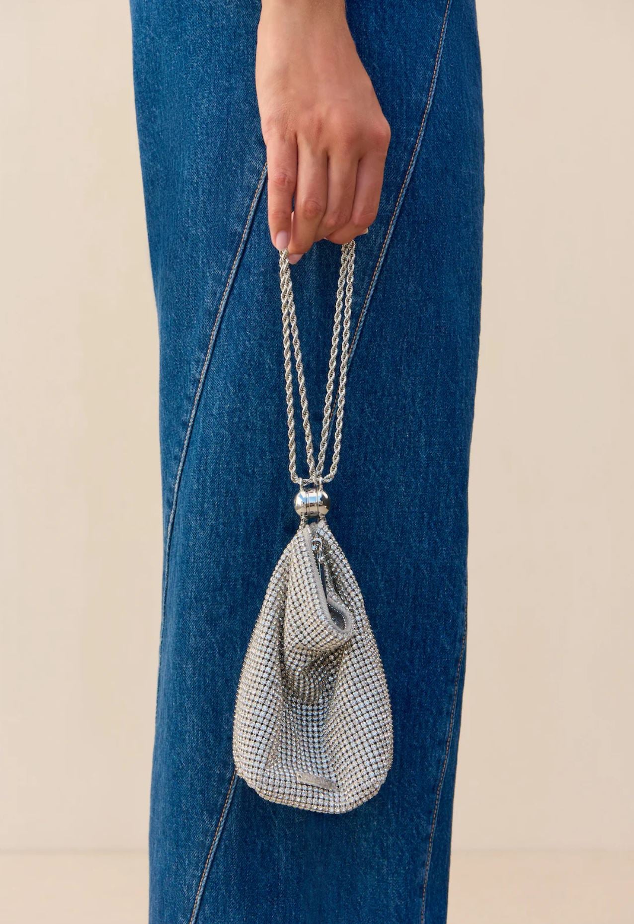 Clear Rue Wristlet - Fashionable Transparent Wristlet Purse for Women | Perfect for Concerts, Festivals, and Night Out Events