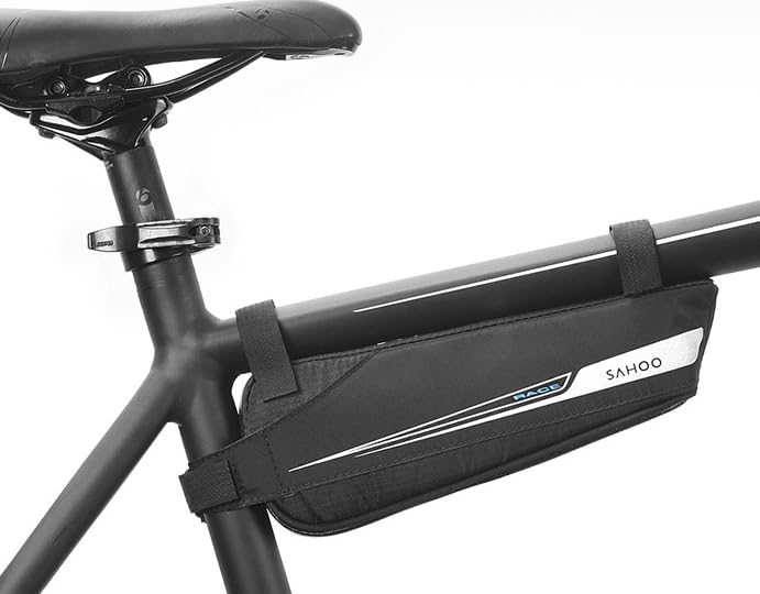 MTB Road Bike Triangle Storage Bag - Waterproof Bicycle Frame Pouch for Cycling Accessories | Perfect for Commuting, Mountain Biking & Long-Distance Rides