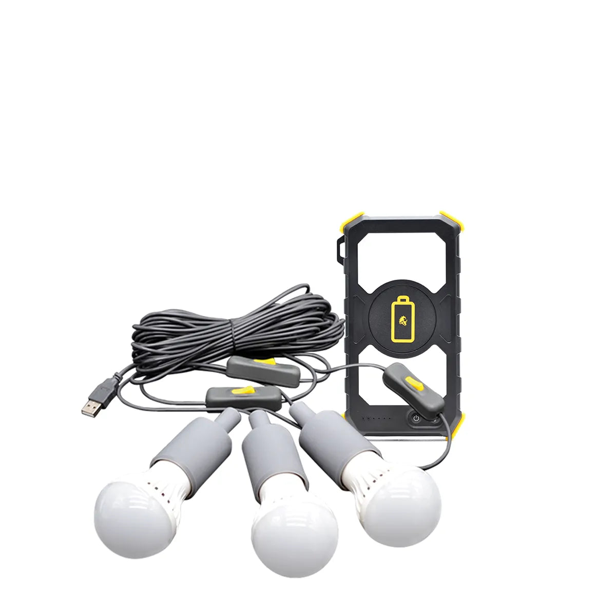 Lion Prowler Portable Charger 10000mAh Power Bank Kit - Fast Charging, Compact & Lightweight for Travel, Camping, and Emergency Power Backup