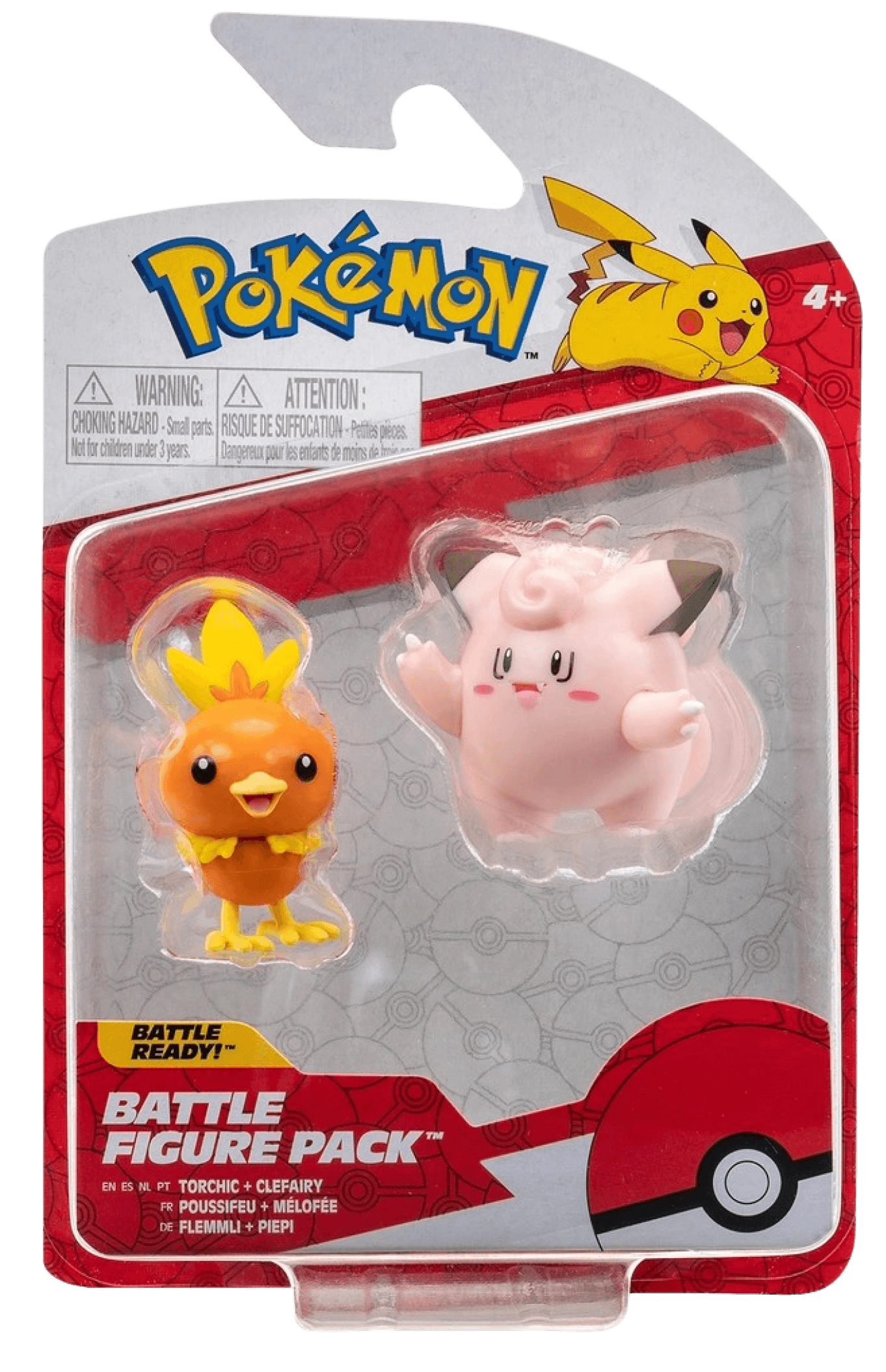 Jazwares Pokemon Battle Figures - 6-Inch Collectible Action Figures for Kids & Adults - Perfect for Battles, Displays & Gifts