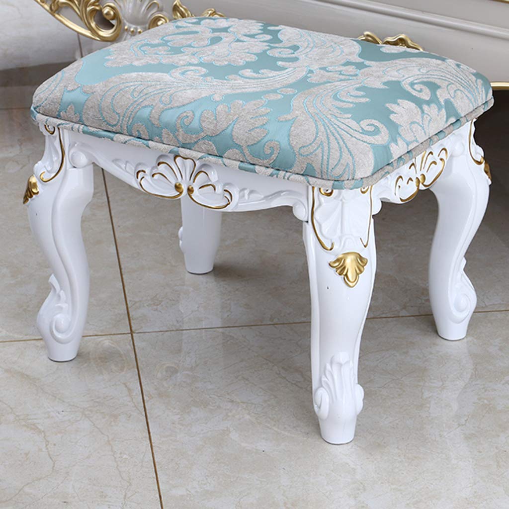 ZYIFAN Vanity Stool with Cushion - Adjustable Makeup Dressing Stool & Piano Bench with Sturdy ABS Legs for Bedroom - Easy Assembly - Perfect for Vanity Tables, Dressing Rooms & Home Decor