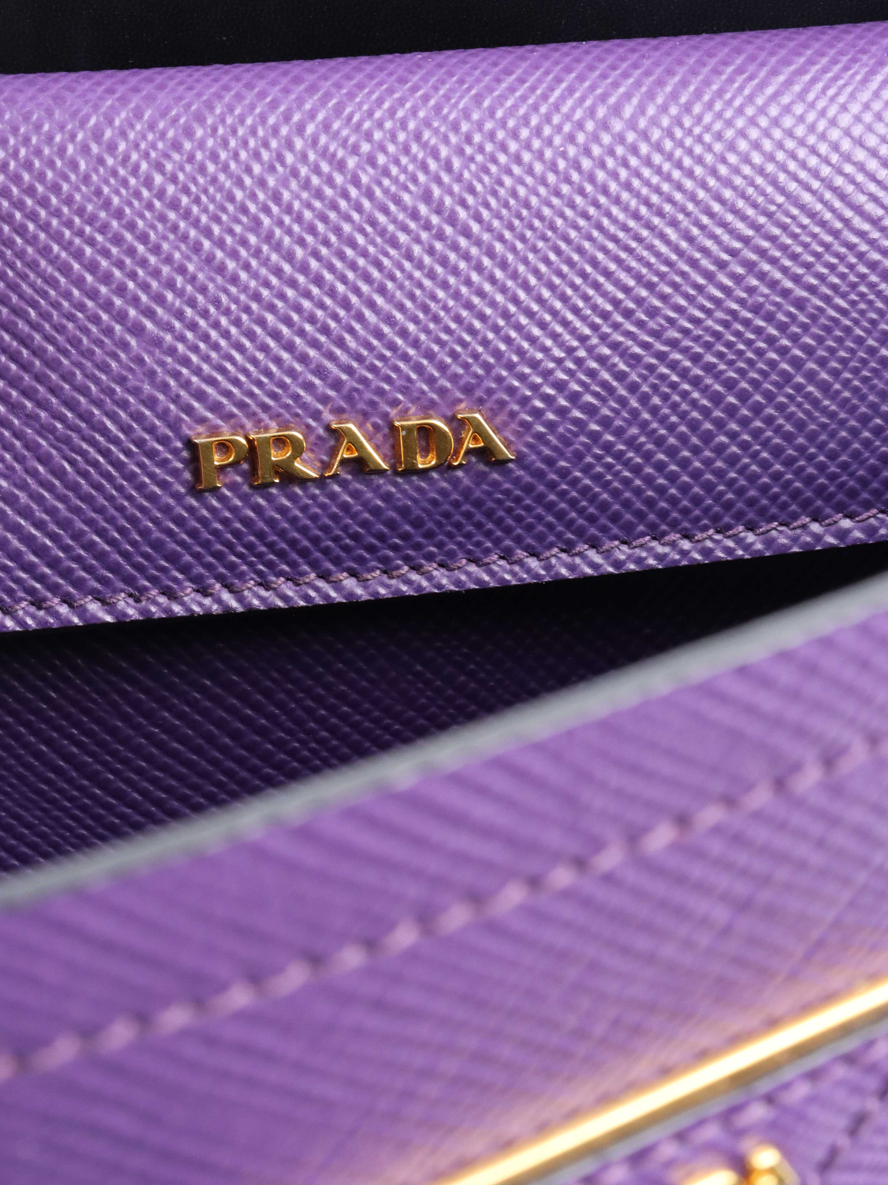 Prada Limited Edition Purple Saffiano Leather Tote Bag for Women | Luxury Designer Handbag for Work, Travel & Everyday Use