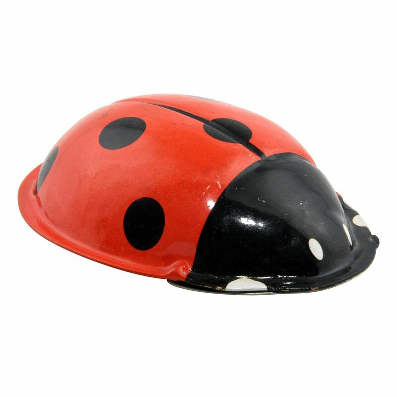 Clicking Tin Ladybug Toy - Fun & Interactive Educational Insect Toy for Kids - Perfect for Outdoor Play, Learning & Sensory Development