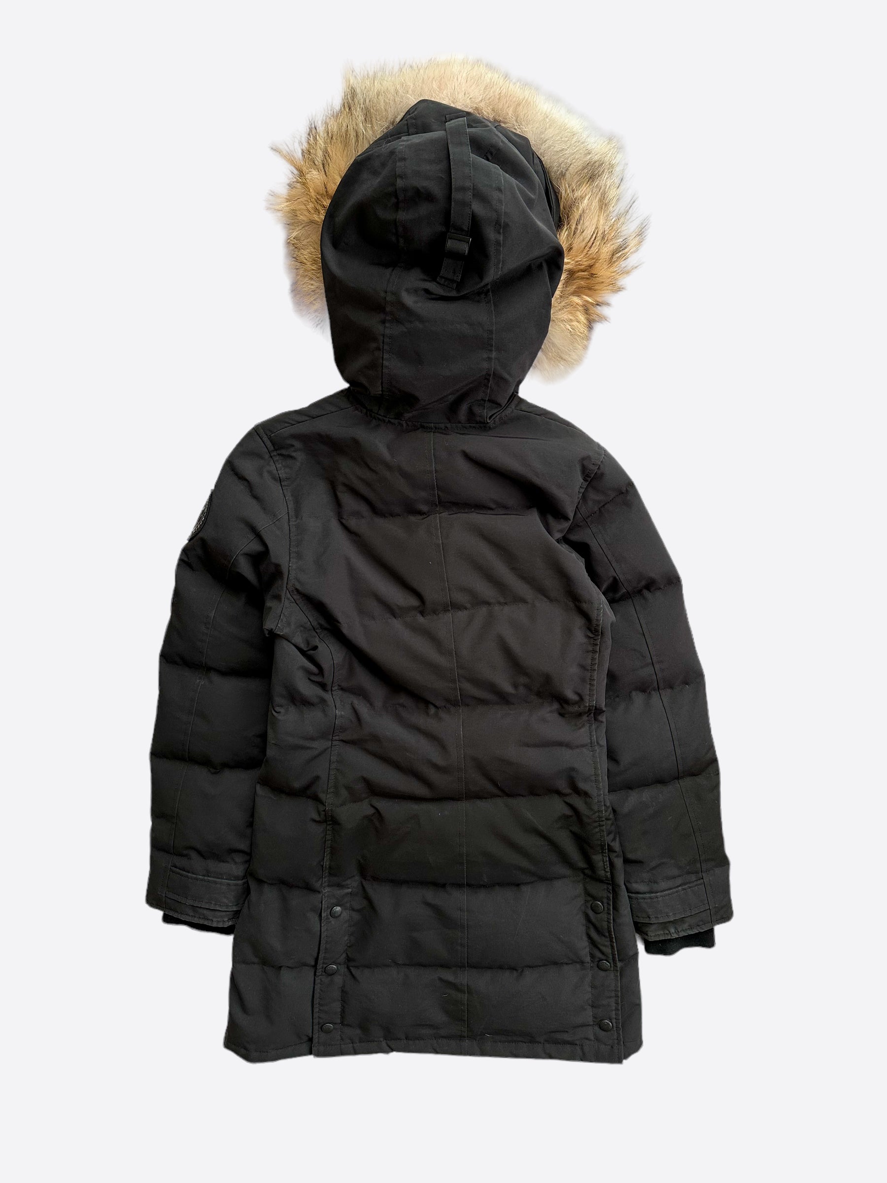 Canada Goose Black Shelburne Black Label Women's Parka Jacket - Waterproof Winter Coat for Extreme Cold Weather - Perfect for Skiing, Snowboarding & Outdoor Adventures