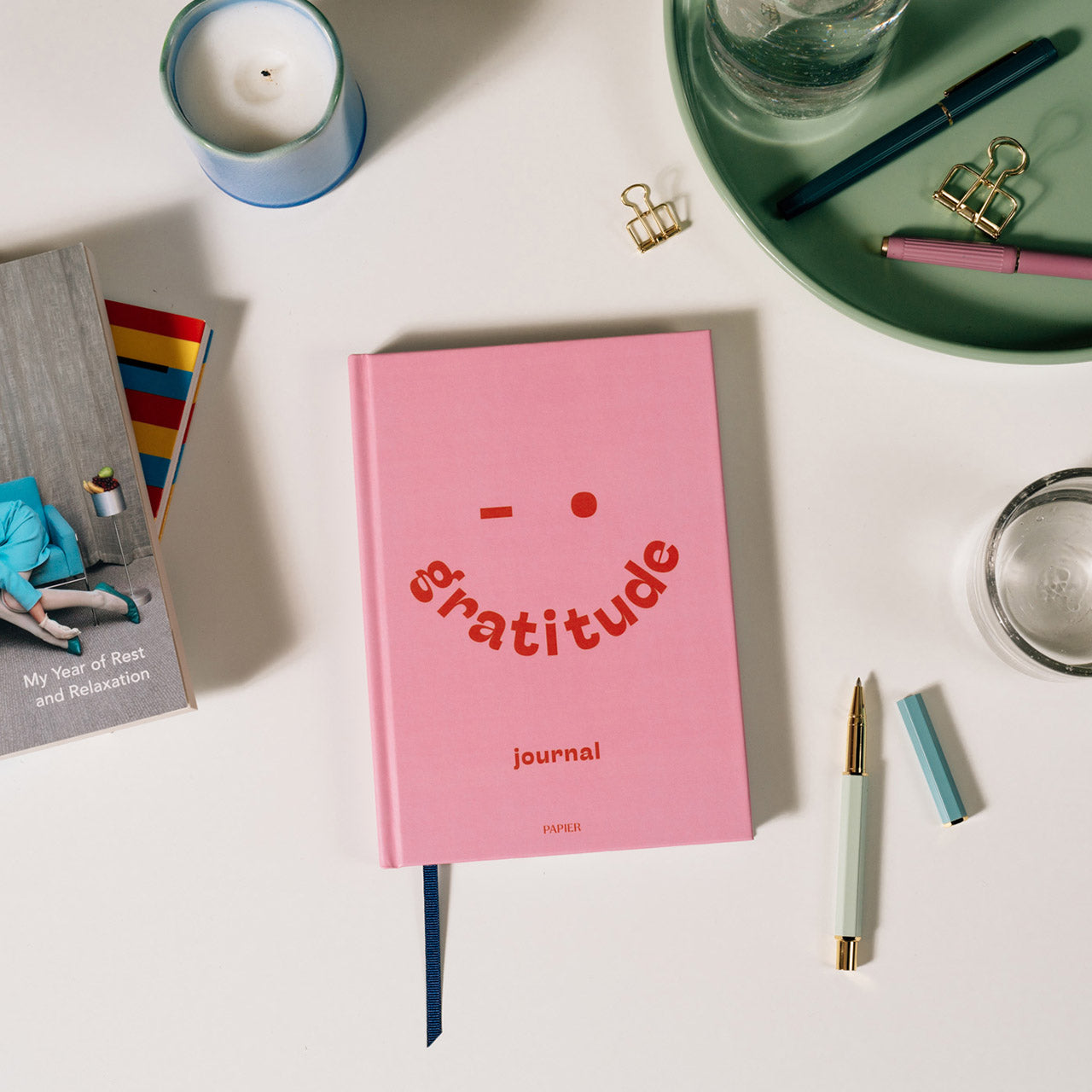 Gratitude Journal for Daily Reflection & Mindfulness - Cultivate Positive Mindset & Happiness | Perfect for Self-Care, Stress Relief & Personal Growth