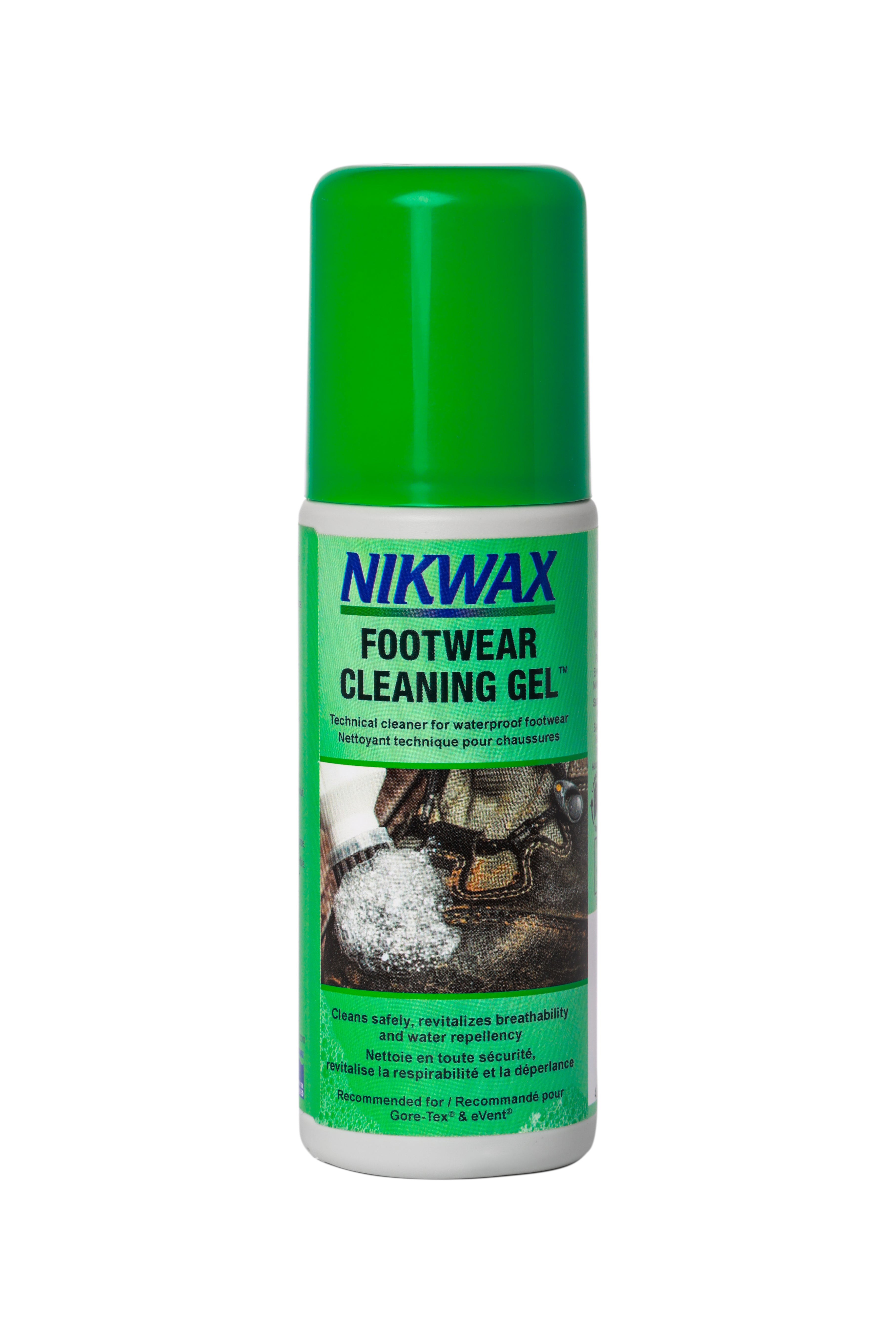 Nikwax Footwear Cleaning Gel - Waterproof Shoe Cleaner for Hiking Boots, Sneakers & Outdoor Shoes - Gentle Deep Cleaning for Active Lifestyles