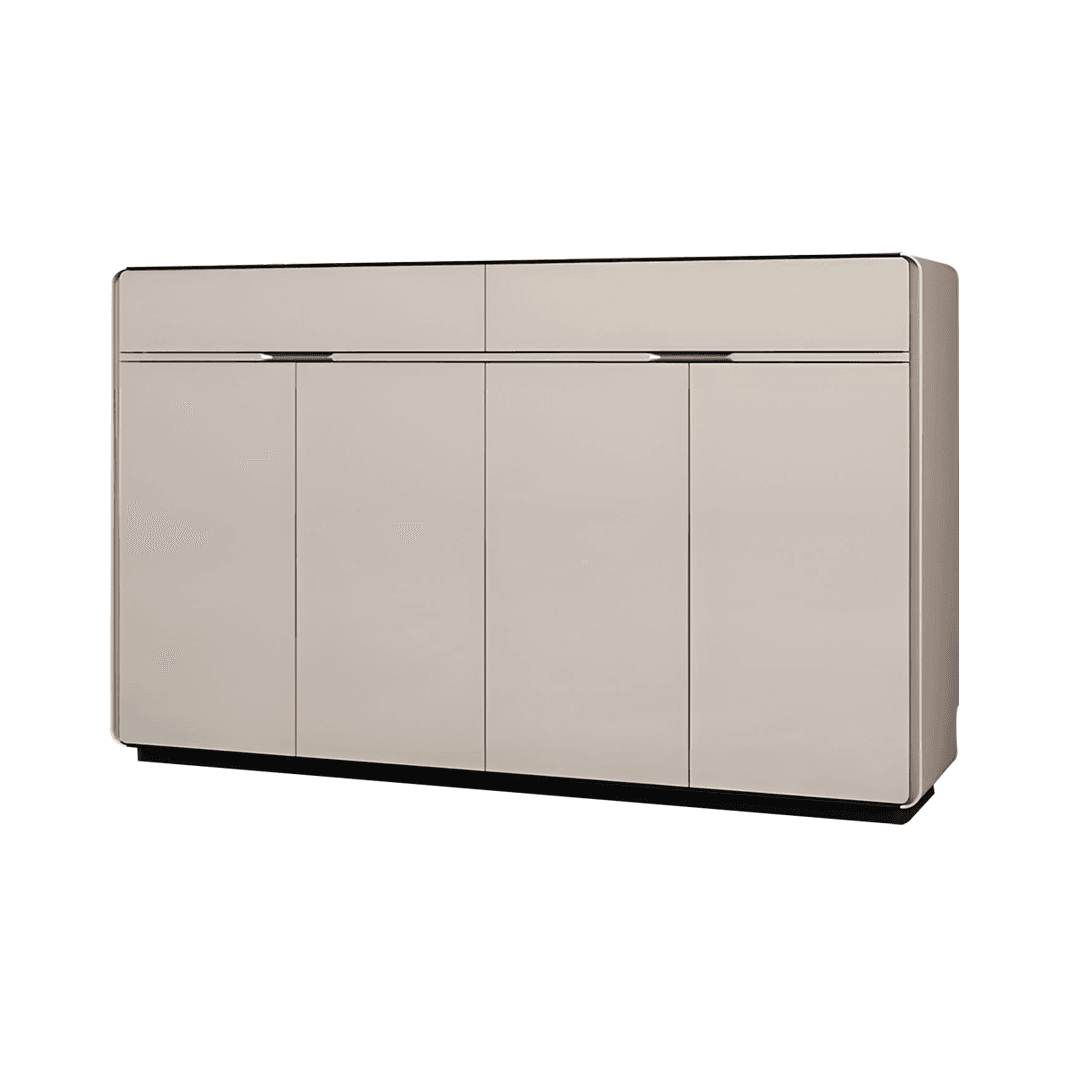 Maura 4-Door Shoe Storage Cabinet - 160cm Tall Entryway Organizer for Hallway, Closet & Mudroom | Holds 24 Pairs of Shoes | Space-Saving Shoe Rack for Home & Apartment