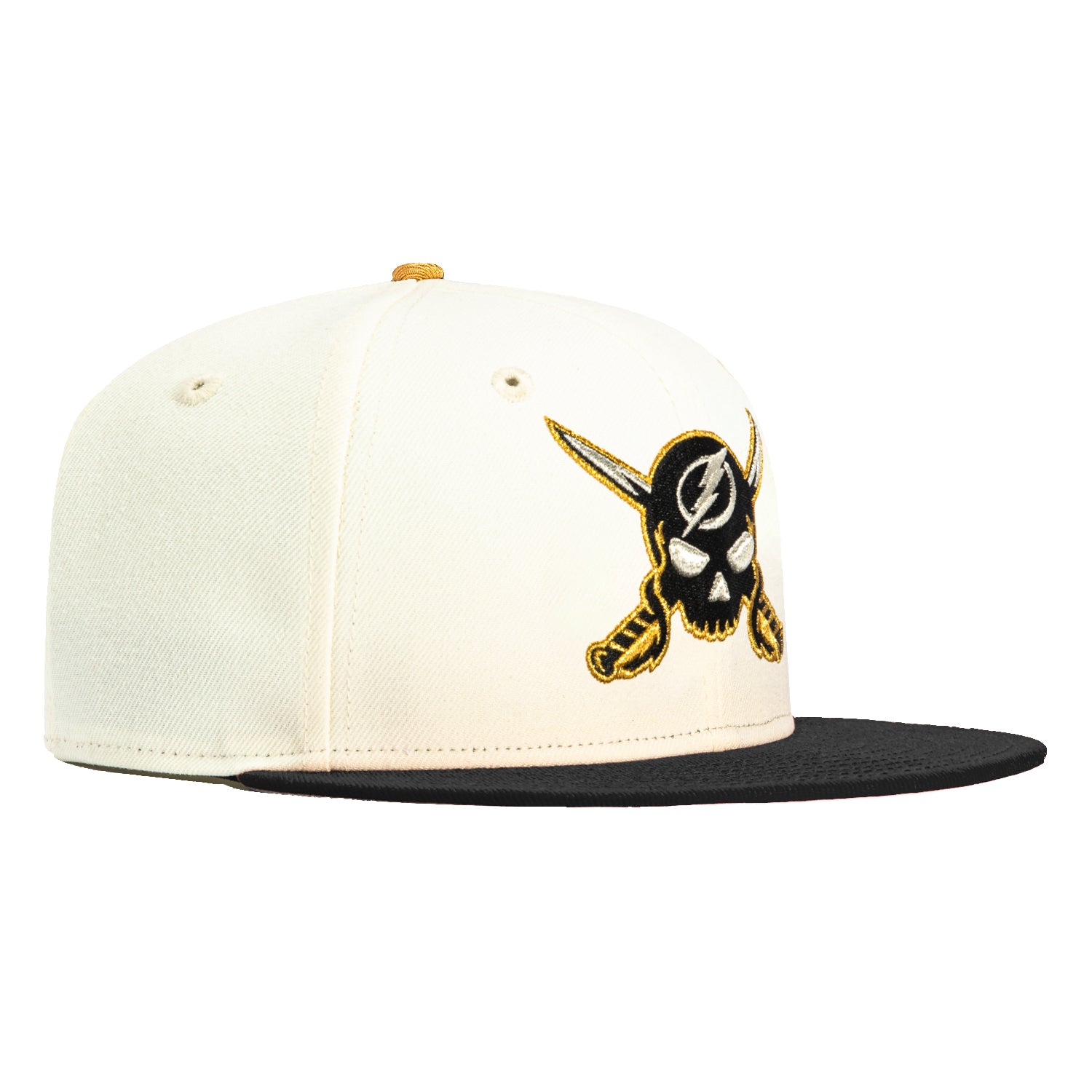 New Era 59Fifty Tampa Bay Lightning Snapback Hat - White & Black NHL Baseball Cap for Men & Women | Perfect for Sports Fans, Game Day & Streetwear Fashion
