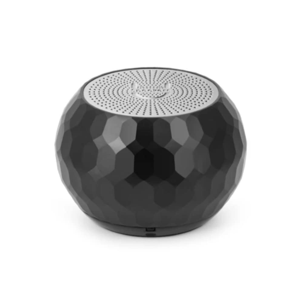 Portable Wireless Bluetooth Speaker with Magnetic Base - Mini Glam U Speakers, Built-in Mic & Selfie Remote Control, Black - Perfect for Travel, Outdoor Adventures & Home Use - Includes 20oz Insulated Sport Canteen Bottle (Pink)