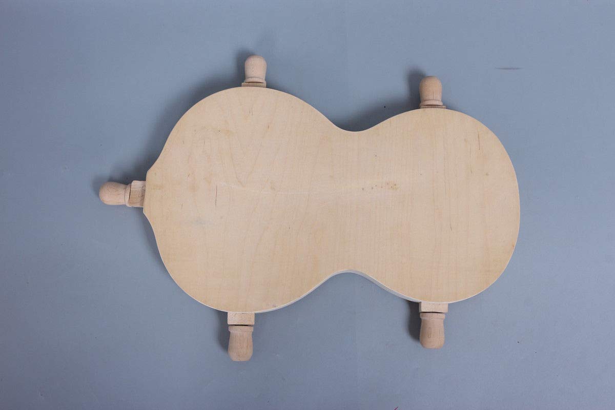 Yinfente 4/4 & 3/4 Violin Cradle Tool - Professional Violin Making & Repair Tool for Luthiers - Secure Violin Body Holder for Carving & Maintenance - Perfect for Workshop & Instrument Repair