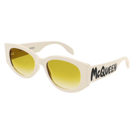 Alexander McQueen AM0330S 003 Sunglasses - Luxury Designer Shades for Men & Women | Perfect for Outdoor Activities, Travel & Fashion Statements