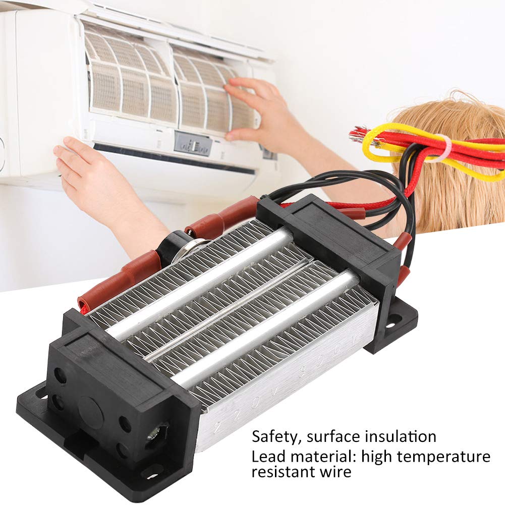 300W 220V PTC Ceramic Space Heater - Energy Saving Electric Air Heater with Thermostat & Low Thermal Resistance for Home, Office, Bedroom - Perfect for Winter Heating & Indoor Climate Control