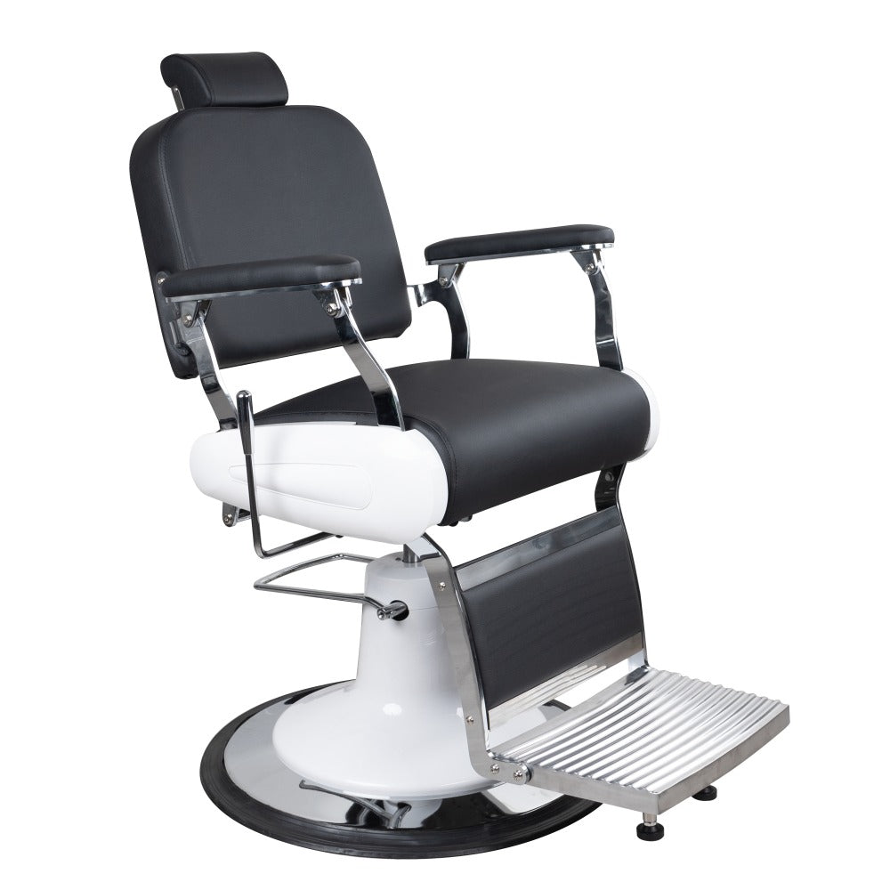 Premium Hydraulic Barber Chair - Heavy Duty Modern Salon Styling Chair for Professional Haircuts & Shaves - Greenlife Advance Model 631 - Perfect for Barbershops, Salons & Home Grooming Stations