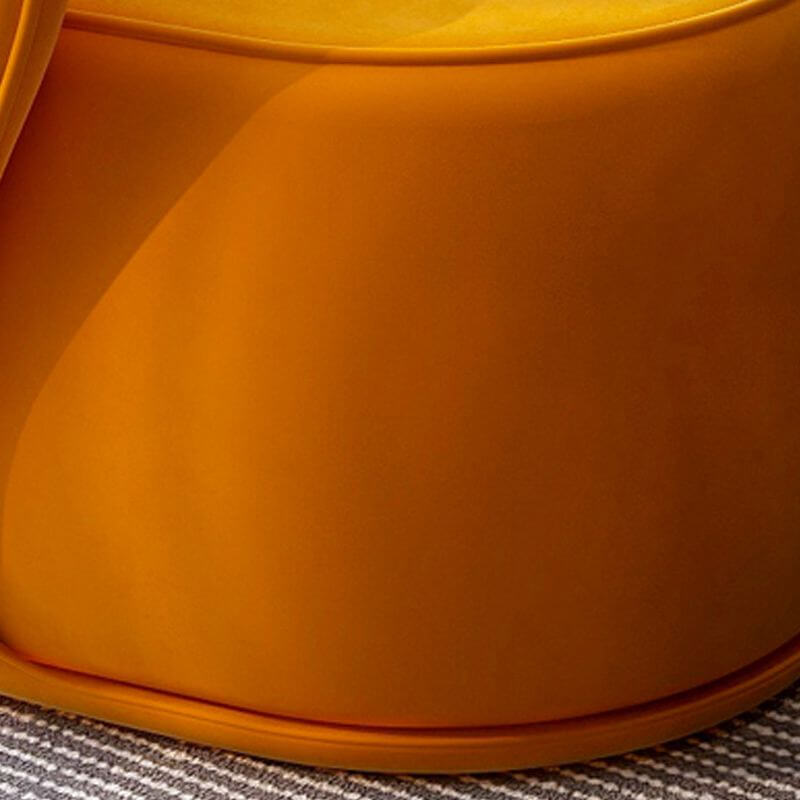 Luxury Velvet Upholstered Armless Chair 31.5